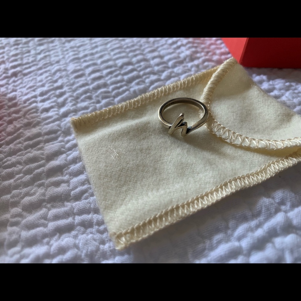 James Avery H initial ring